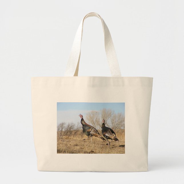 Bolsa Tote Grande Horizonte de Turquia (Frente)