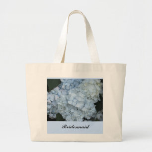 Bolsa Tote Grande Hortênsias Azul Claro - Damas de Honra