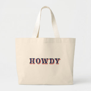 Bolsa Tote Grande Howdy