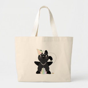 Bolsa Tote Grande Huggable Pastel Birthday Skunk