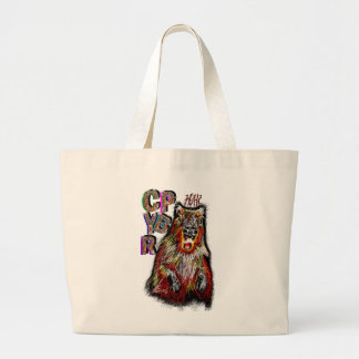 BOLSA TOTE GRANDE "HUH" CAPYBARA