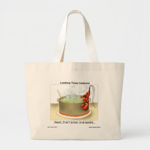 Bolsa Tote Grande humidade de lagosta de setembro créditos