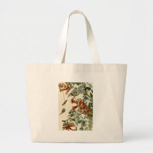 Bolsa Tote Grande Hummingbird Ruby Throbon Audubon