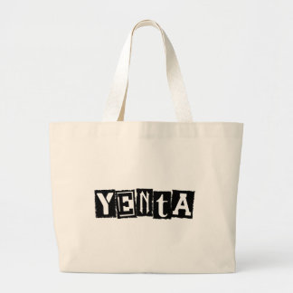 Bolsa Tote Grande Humor Iídiche Yenta