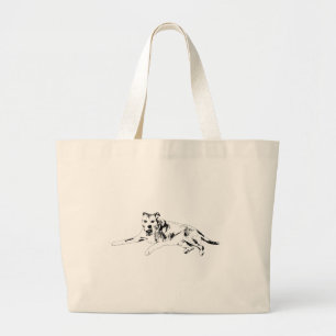Bolsa Tote Grande Humor Tranquilo, Carácter Ousado