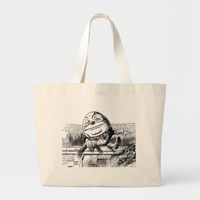 Bolsa Tote Grande Humpty Dumpty (Frente)