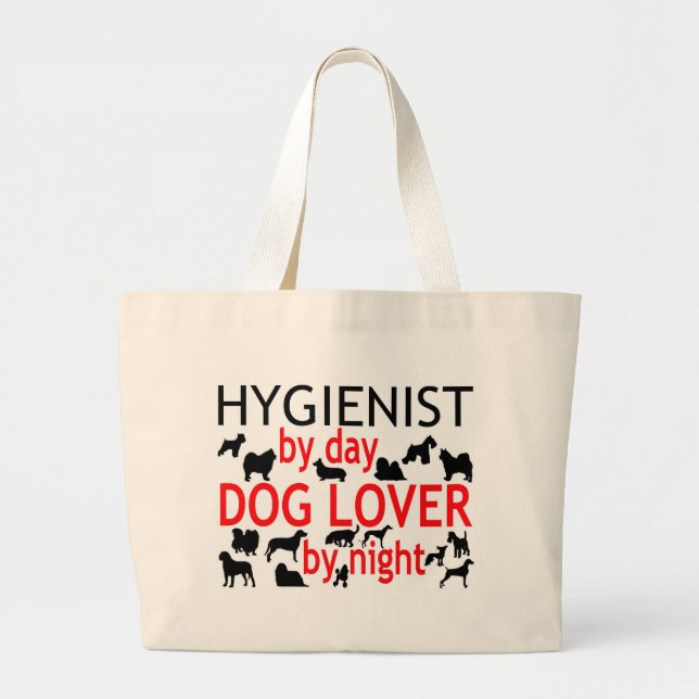 Bolsa Tote Grande Hygienist Dog Lover (Frente)