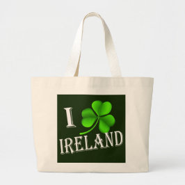 Bolsa Tote Grande I Shamrock Ireland wt jtcnt