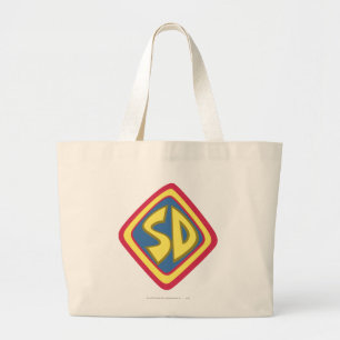 Bolsa Tote Grande Ícone de Scooby-Doo "SD"