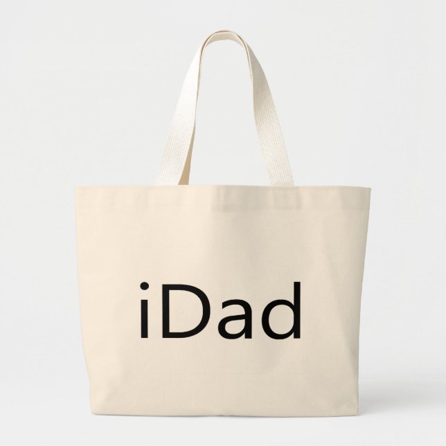 Bolsa Tote Grande iDad (Frente)