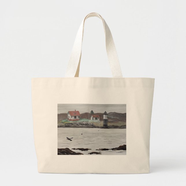 Bolsa Tote Grande Ilha Ram Maine (Frente)