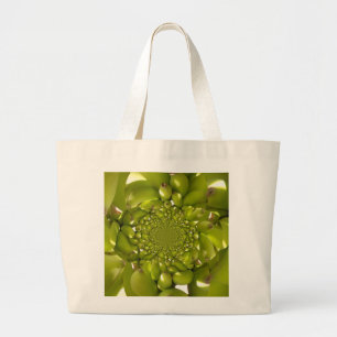 Bolsa Tote Grande Impressão Artística/ Gráfica de Caleidoscópio de B