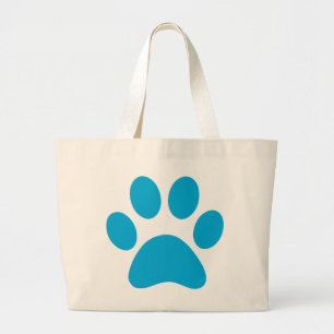Bolsa Tote Grande Impressão de Paw