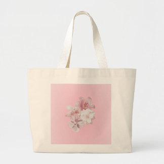 Bolsa Tote Grande Impressão Floral