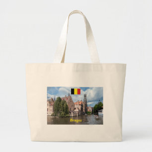 Bolsa Tote Grande Impressionante! Bruges - Bélgica