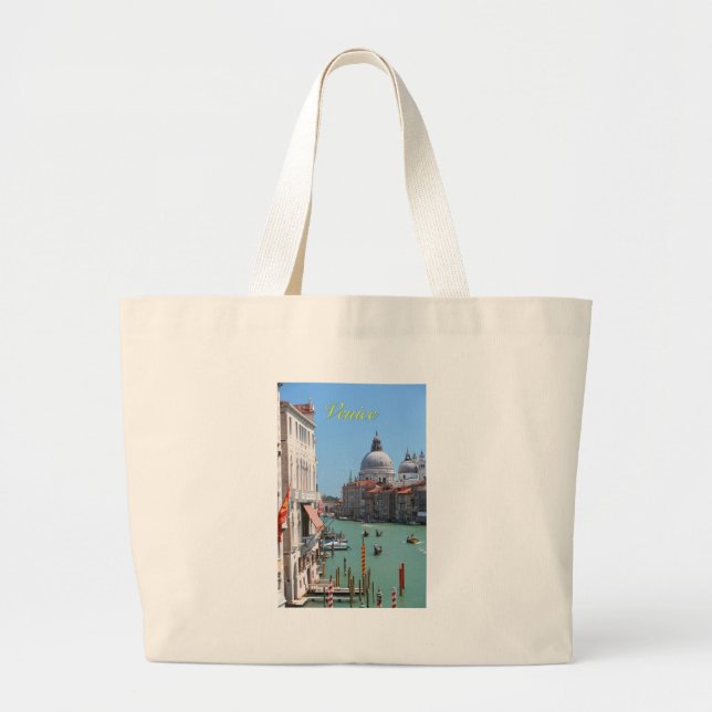 Bolsa Tote Grande Impressionante! Grand Canal Veneza (Frente)