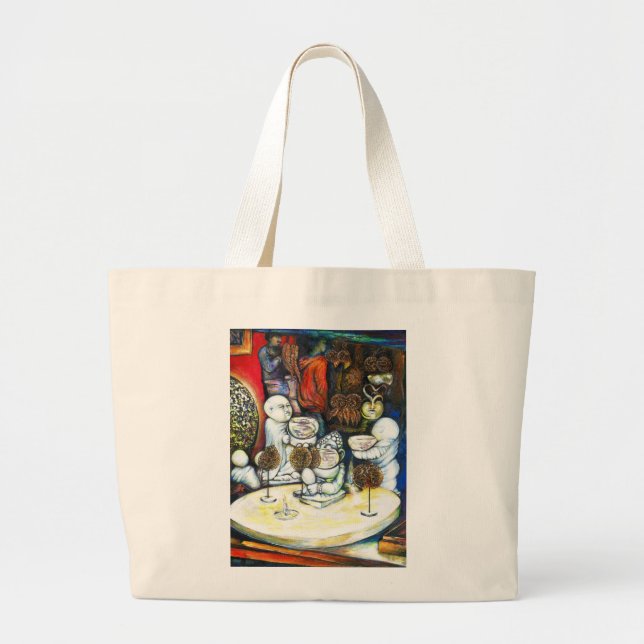 Bolsa Tote Grande Inabalável pelo desafio (Frente)