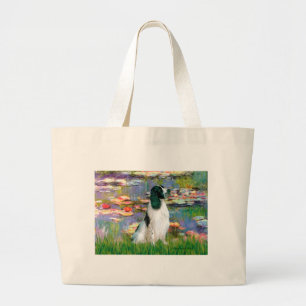Bolsa Tote Grande Inglês Springer 7 - Lírios 2