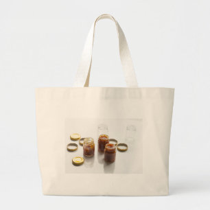 Bolsa Tote Grande Ingredientes e preparo de chutney de abacaxi e ceb