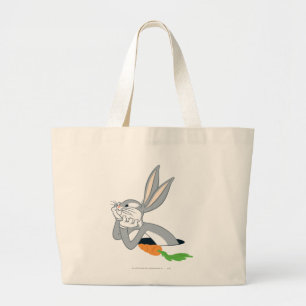 Bolsa Tote Grande INSETOS BUNNY™ com Cenoura