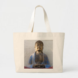 Bolsa Tote Grande inspiração Buda, meditação, saco de tote de dois l