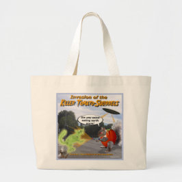 Bolsa Tote Grande Invasão dos Esquilos do Tomato Assassino Grande Bo