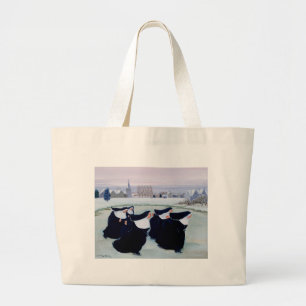 Bolsa Tote Grande Inverno no convento