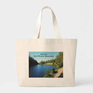 Bolsa Tote Grande irene do lago no Parque Nacional da Montanha Rocky