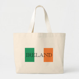 Bolsa Tote Grande Irish Flag Ireland