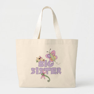 Bolsa Tote Grande Irmã mais velha bonito dos insetos