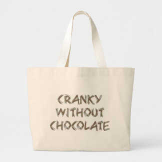 Bolsa Tote Grande Irritadiço sem chocolate