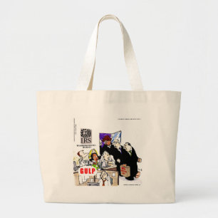 Bolsa Tote Grande IRS Audits IRS Funny