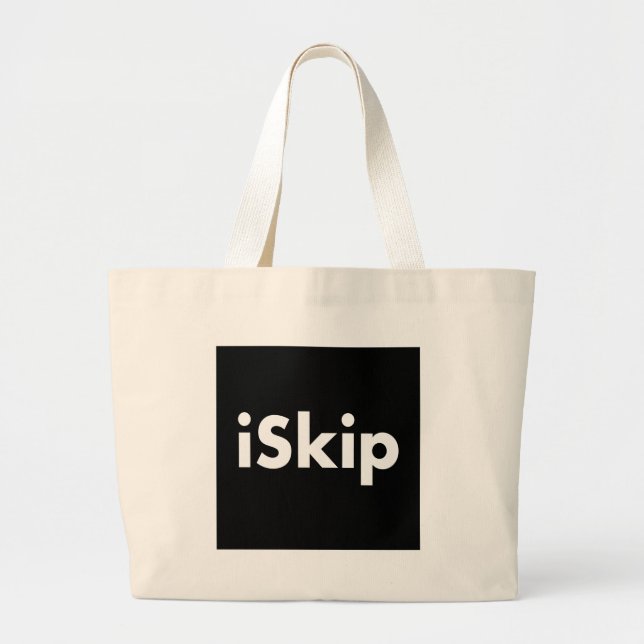 Bolsa Tote Grande iSkip (Frente)