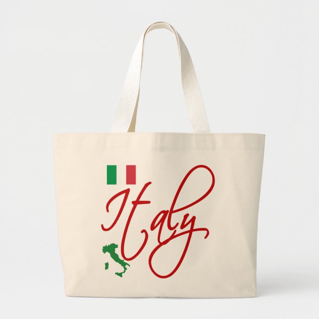 Bolsa Tote Grande Italia (Frente)