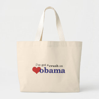 Bolsa Tote Grande I've obteve um esmagamento em Obama