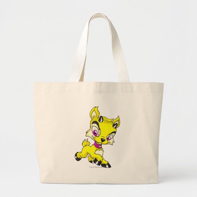 Bolsa Tote Grande Ixi amarelo (Frente)
