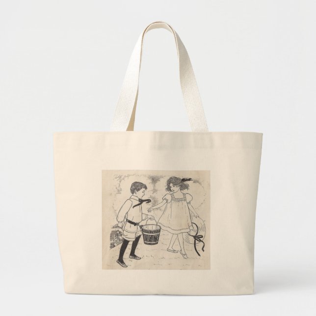 Bolsa Tote Grande Jack e Jill (Frente)