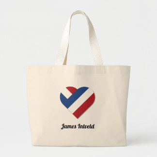 Bolsa Tote Grande James Intveld com o Coração da Holanda