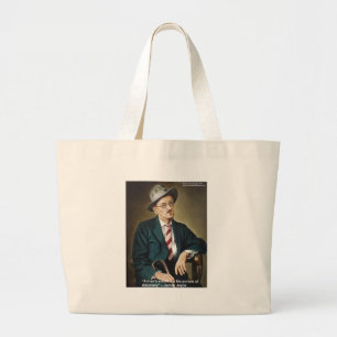 Bolsa Tote Grande James Joyce "Errors/Portals" Quote Gifts & Cards