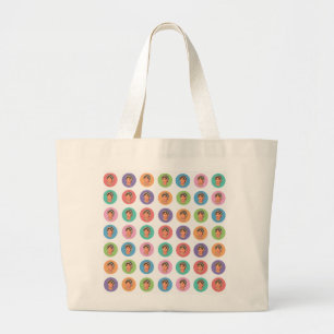 Bolsa Tote Grande Jane Austen Colors Tote Bag