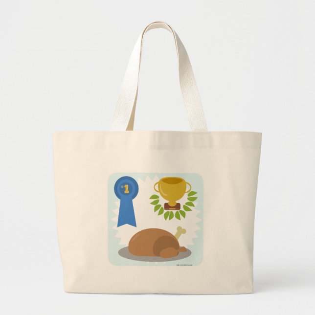 Bolsa Tote Grande Janto Vencedor Vencedor de Frango (Frente)