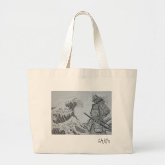 Bolsa Tote Grande Japanese Samurai&Ukiyoe tote bag