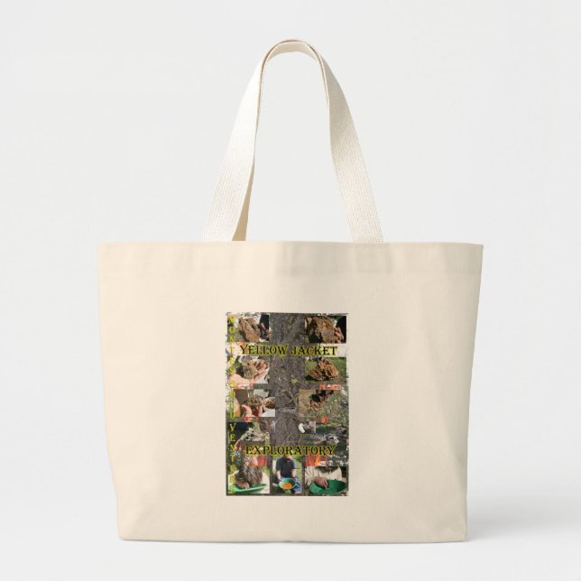 Bolsa Tote Grande Jaqueta amarela (Frente)