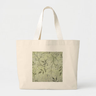 Bolsa Tote Grande Jasmim Botânico Vintage Antigo William Morris