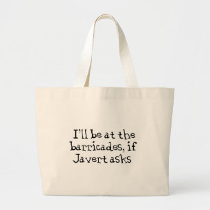 Bolsa Tote Grande Javert Les Miserables