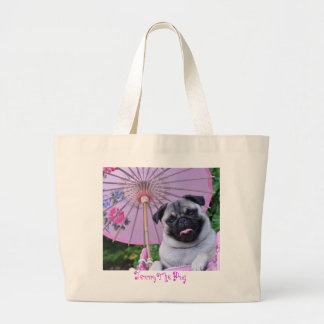 Bolsa Tote Grande Jenny o Pug - sacola