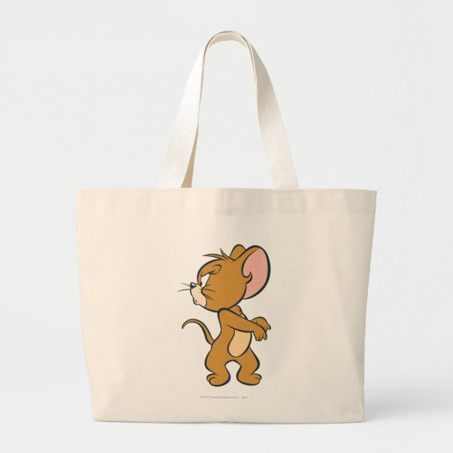 Bolsa Tote Grande Jerry Olhando Para Trás Irritado (Frente)
