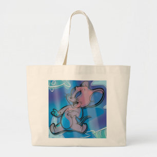 Bolsa Tote Grande Jerry Trippy Fish