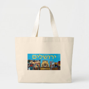 Bolsa Tote Grande Jerusalém
