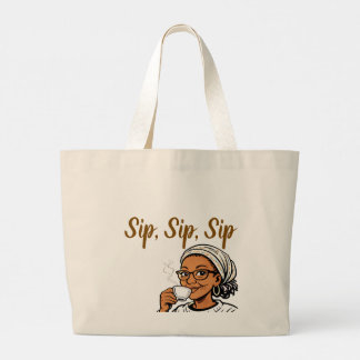 Bolsa Tote Grande Jesus and My Tea